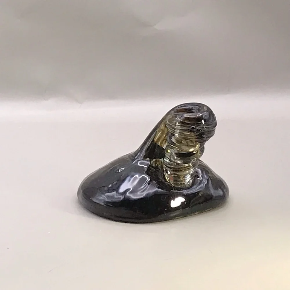 Glass Pen Holder And Paperweight Beautiful 4